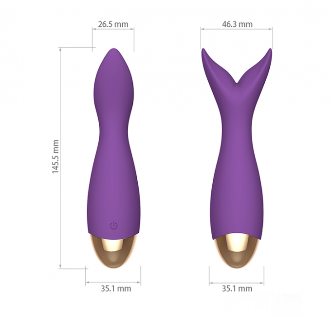 Vara eléctrica recargable de alta calidad del vibrador de la y del masaje del clítoris del USB otros productos del sexo